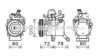 AVA QUALITY COOLING DUK074 Compressor, air conditioning